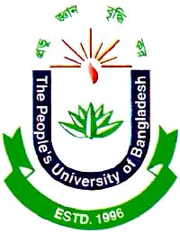 The People's University of Bangladesh Crest